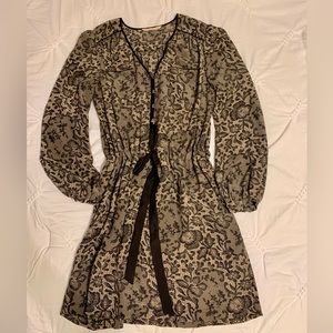Rebecca Taylor 100% silk shirt dress. Size 10. Excellent condition.